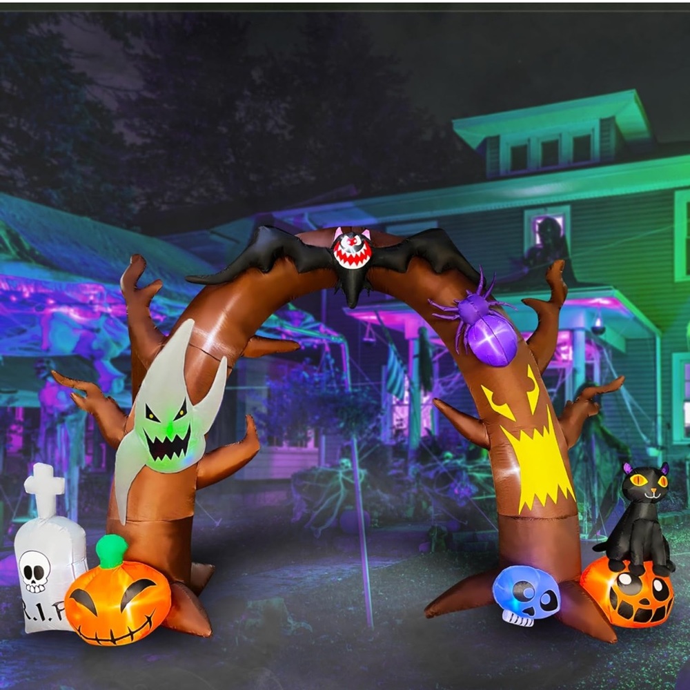 Halloween Inflatable Light Up Arch
